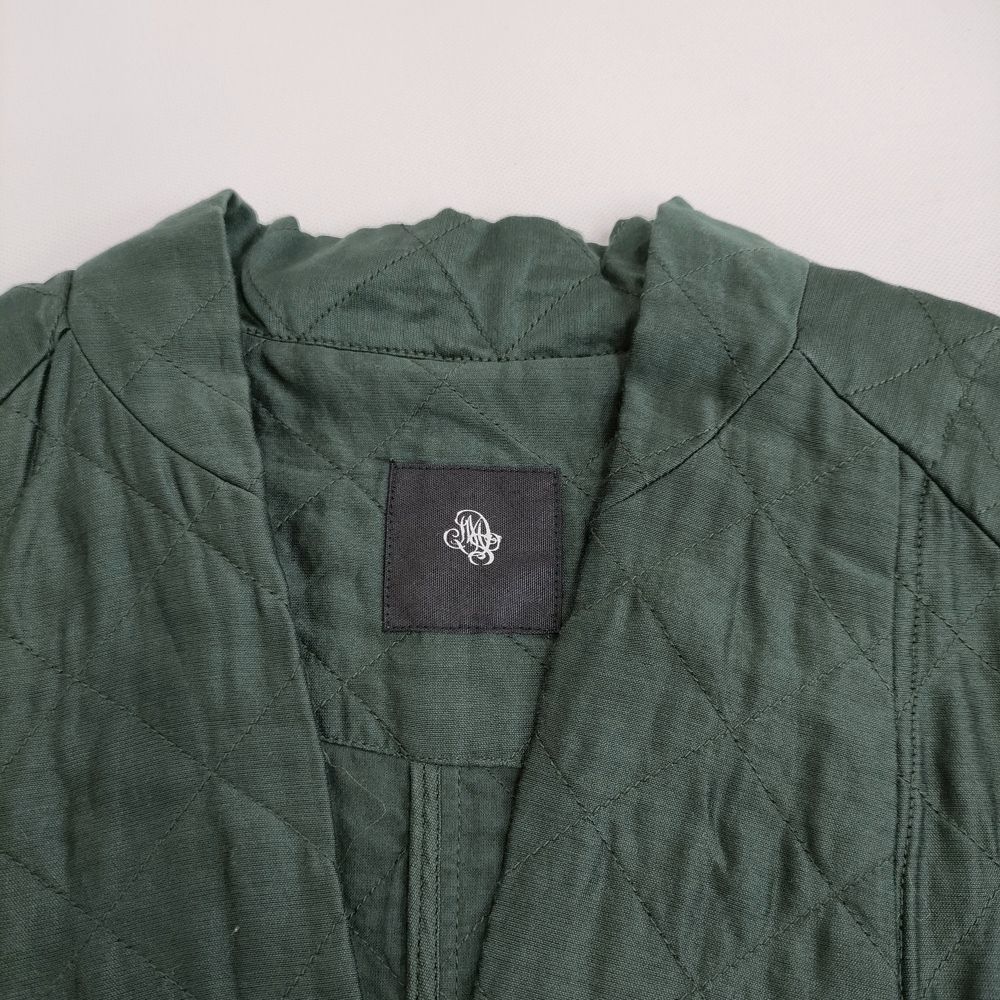 maison de SOIL キルティングシルクコート サイズ1 ノーカラー コート  