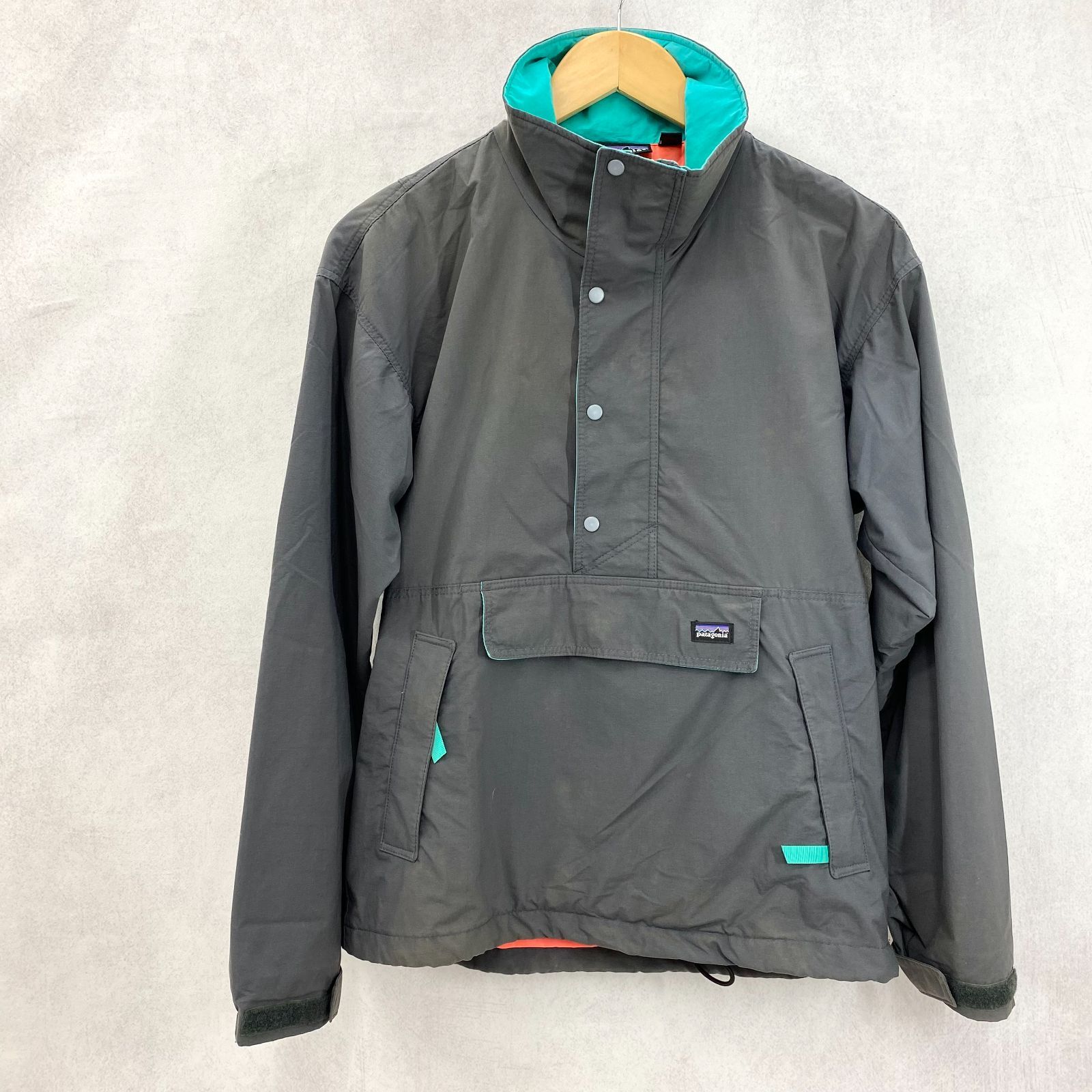 90s Patagonia アノラックパーカー 90s USA製 Patagonia パタゴニア Nylon Anorak Parka ナイロン
