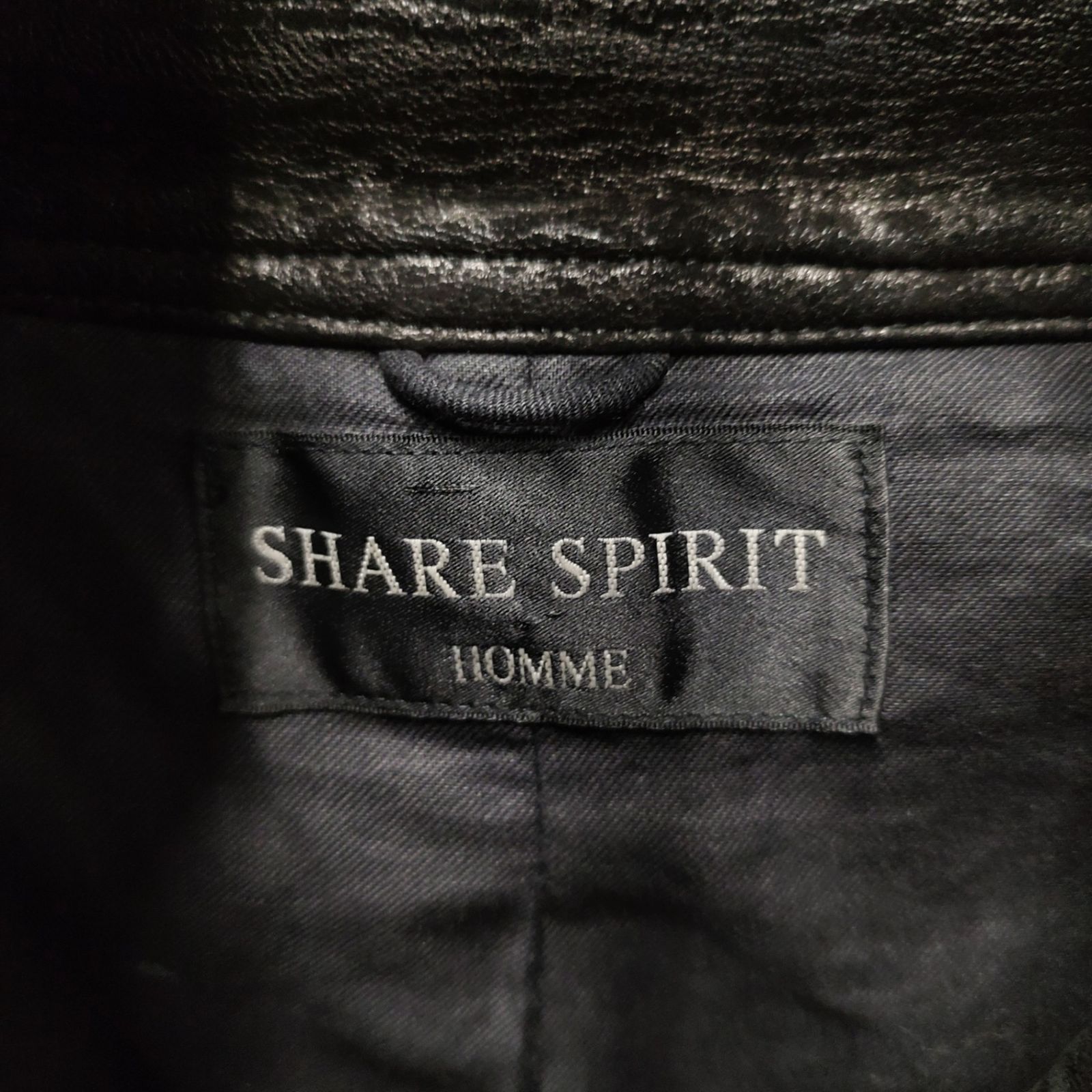 メンズ SHARE SPIRIT HOMME シェアスピリット オム ウール カシミヤ 