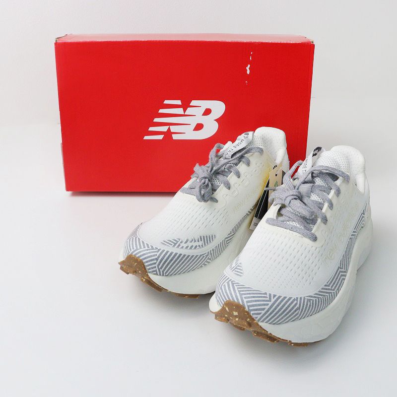 新品未使用 ニューバランス new balance MTMORUD3 Fresh Foam X More Trail v3 UD3 25.5cm/ホワイト メンズ スニーカー【2400013762618】