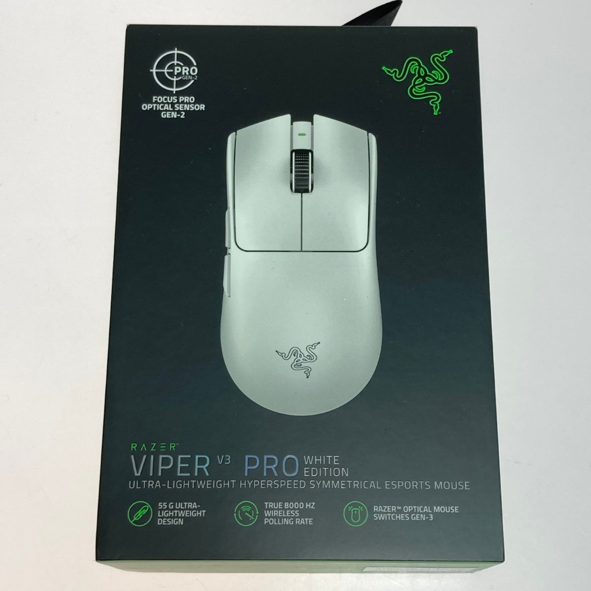 ◎◎Razer レイザー Viper V3 Pro ゲーミンズマウス RZ01-0512 ホワイト 672