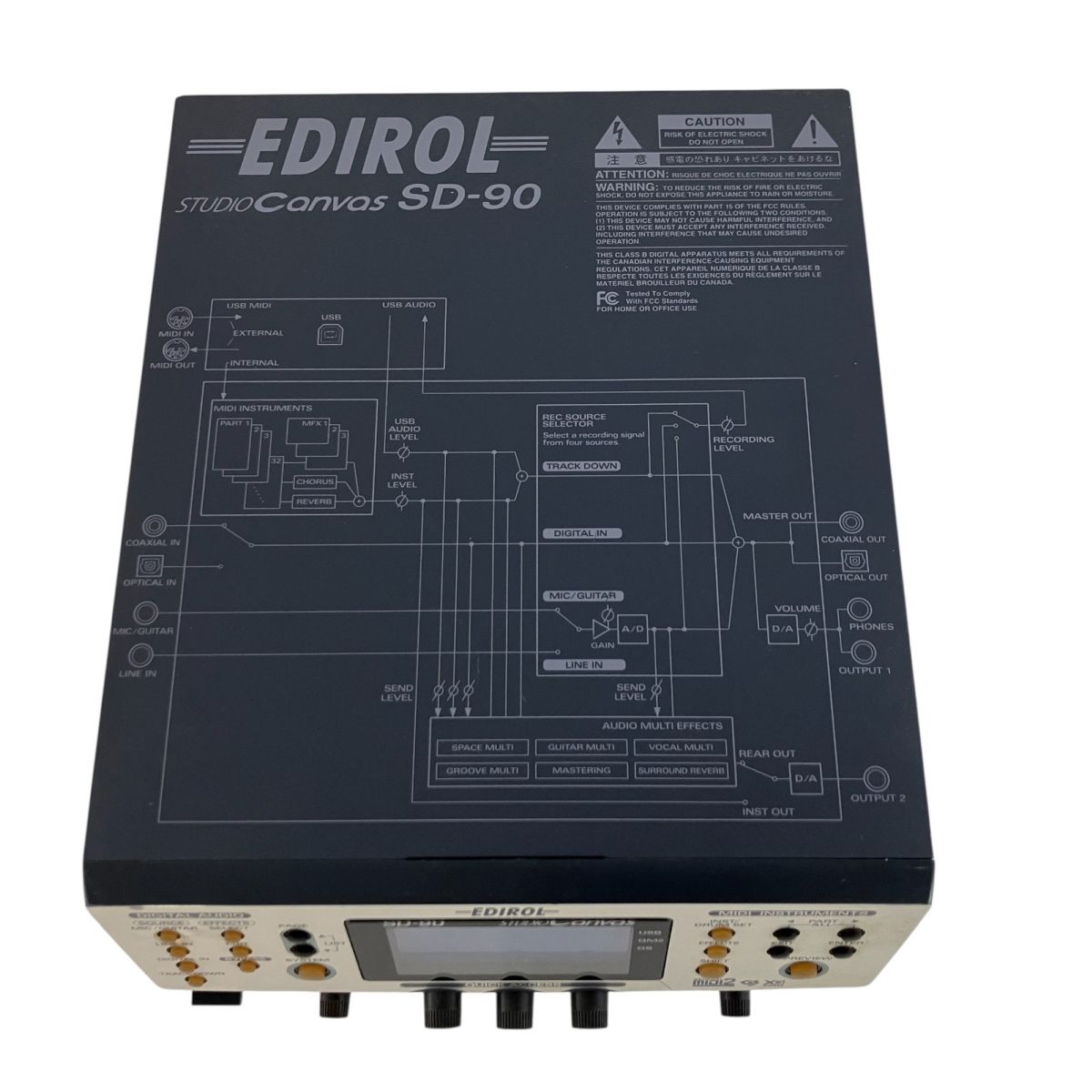 Roland SD-90 EDIROL 音源モジュール 音響機材 ジャンク