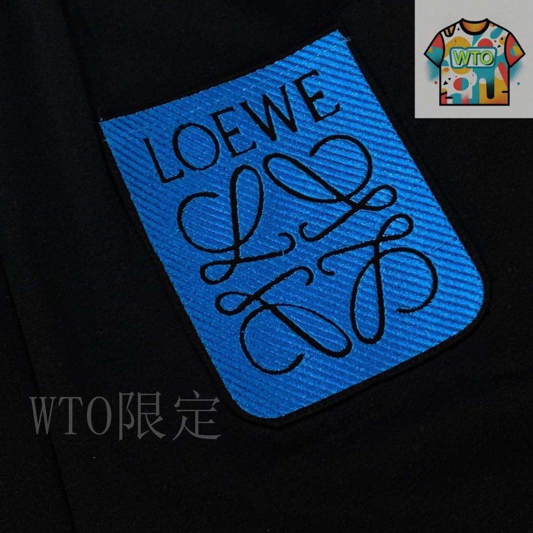 今日特価】LOEWE Classic Embroidered ショートパンツ - メルカリ