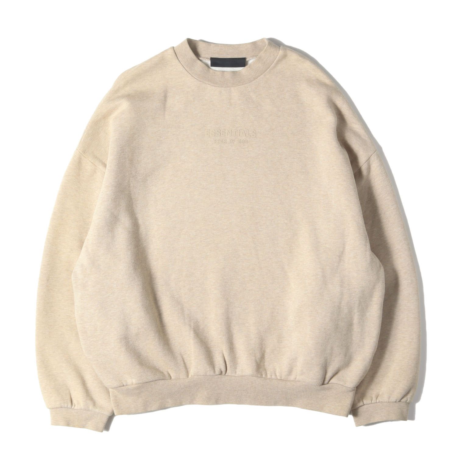 ESSENTIALS ベージュ スウェット FEAR OF GOD FEAR OF GOD フィアオブゴッド スウェット ベージュ系 サイズ:M