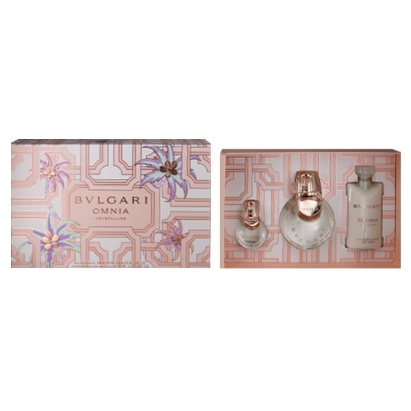ブルガリ オムニア クリスタリン コフレセット 24AW 40ml|40ml|40ml 香水 フレグランス BVLGARI