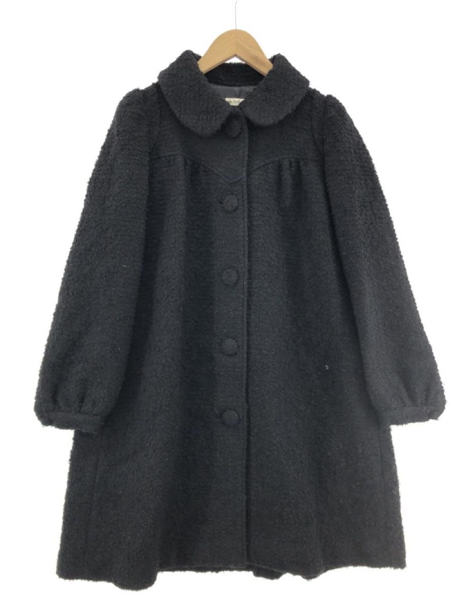 TSUMORI CHISATO ツモリチサト ウール混 コート size2/黒 TSUMORI CHISATO ツモリチサト ウール混 コート size2/黒