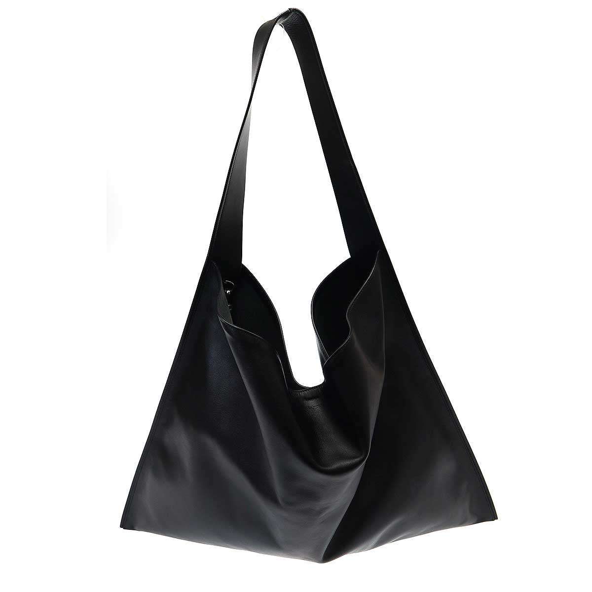 JIL SANDER ジルサンダー BORDER HOBO BAG レザーショルダー 