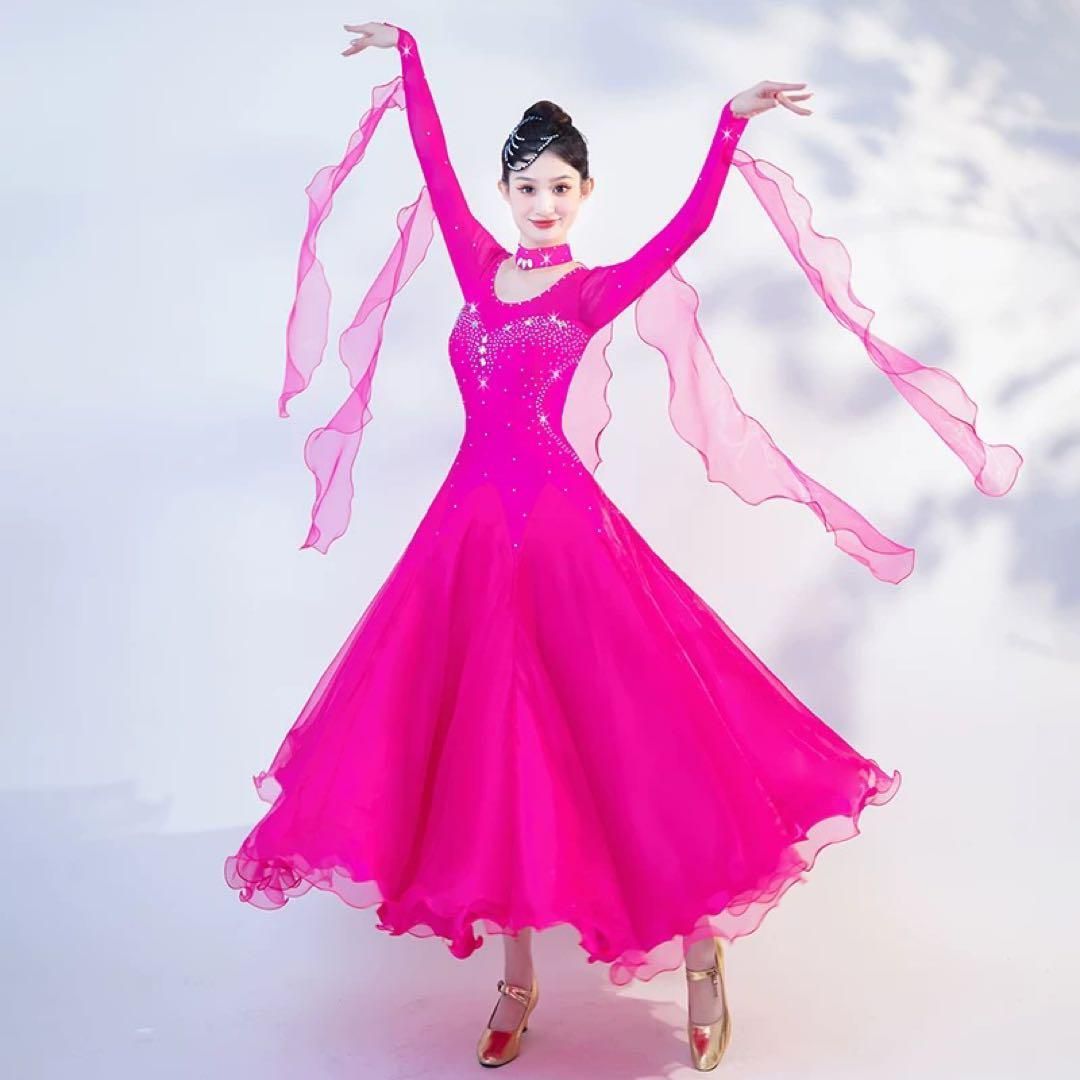 ♥ フロート付きスタンダードドレス デモにも発表会にも最適