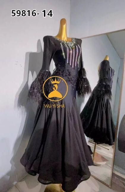 オーダーメイド 社交ダンス衣装 スタンダードドレス カラー変更可