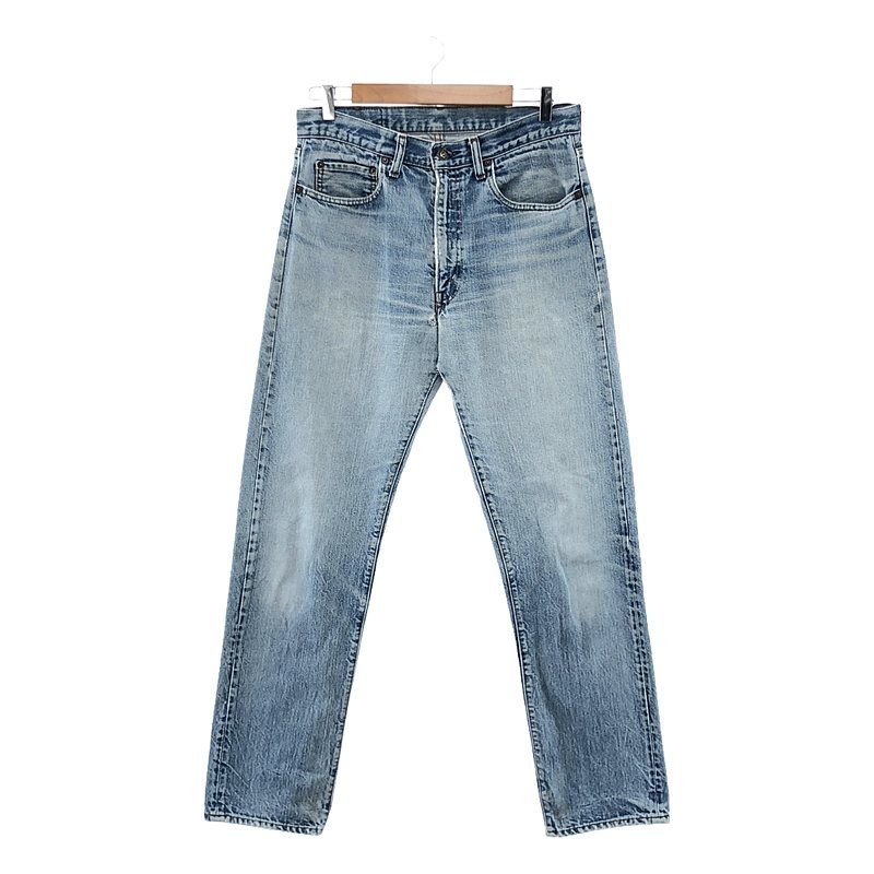 Levi's / リーバイス | 推定1970～ 66前期 505-0217 42talon zip usa製 vintage / ヴィンテージ 刻印8 ワイド デニムパンツ | インディゴ | メンズ Levi's / リーバイス | 推定1970～ 66前期 505-0217 42talon zip usa製