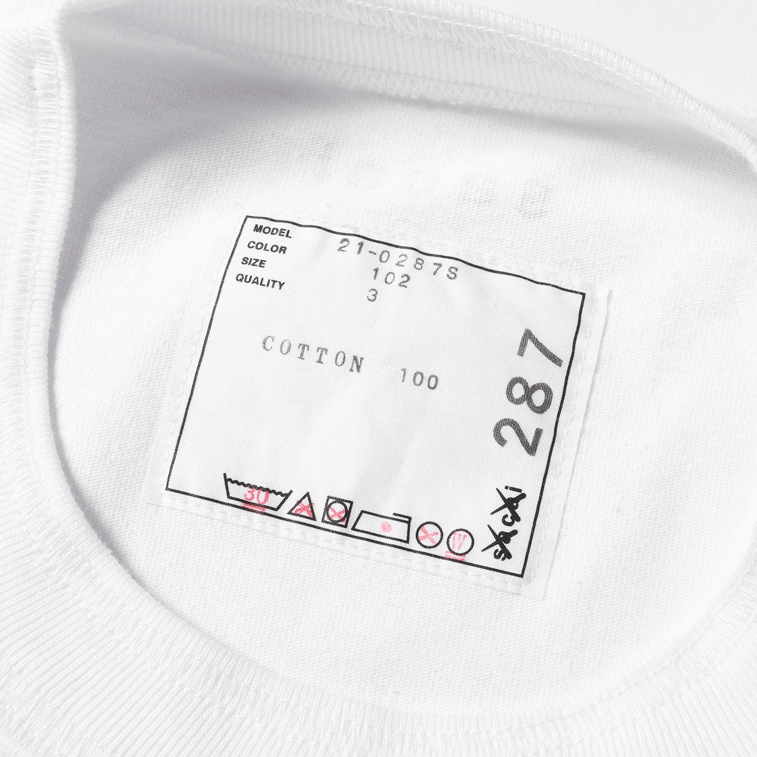 Sacai サカイ Tシャツ サイズ:3 21AW KAWS カウズ フロッキーロゴ 