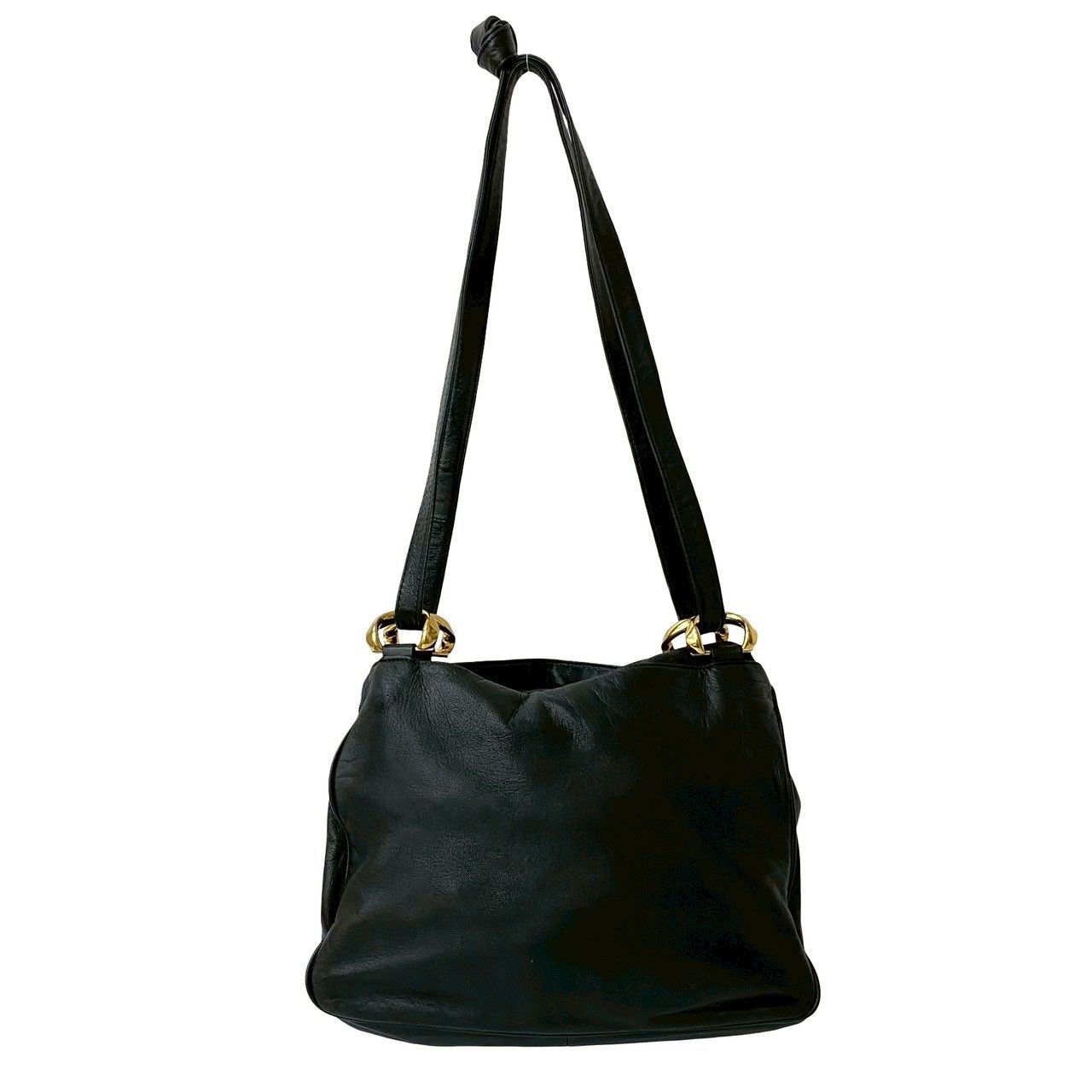 AKR03 ロエベ 極美品 アナグラム トートバッグ ナッパレザー 保存袋付き 極 美品 袋付 LOEWE ロエベ ヴィンテージ アナグラム ロゴ