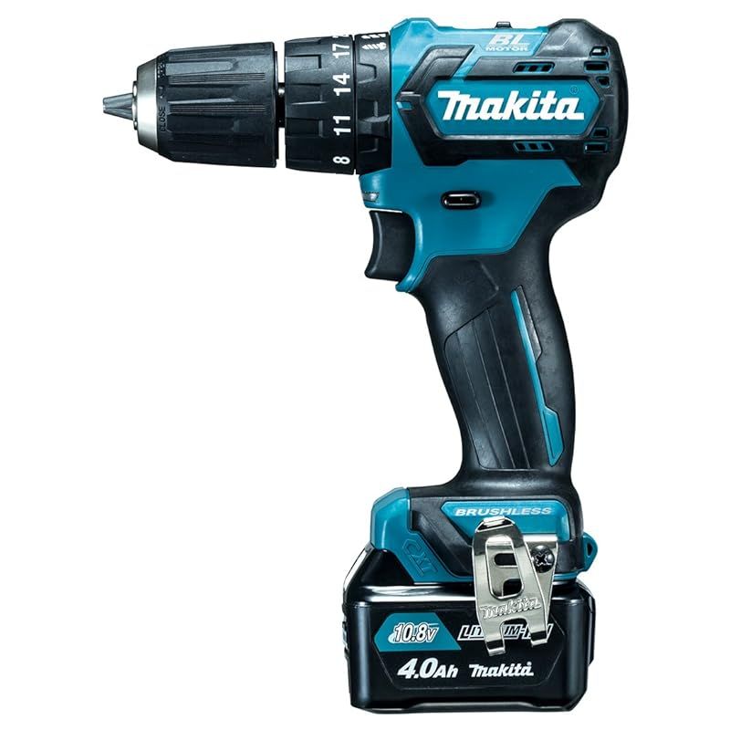 マキタ Makita 充電式震動ドライバドリル バッテリー 充電器 ケース付 HP332DSMX 1