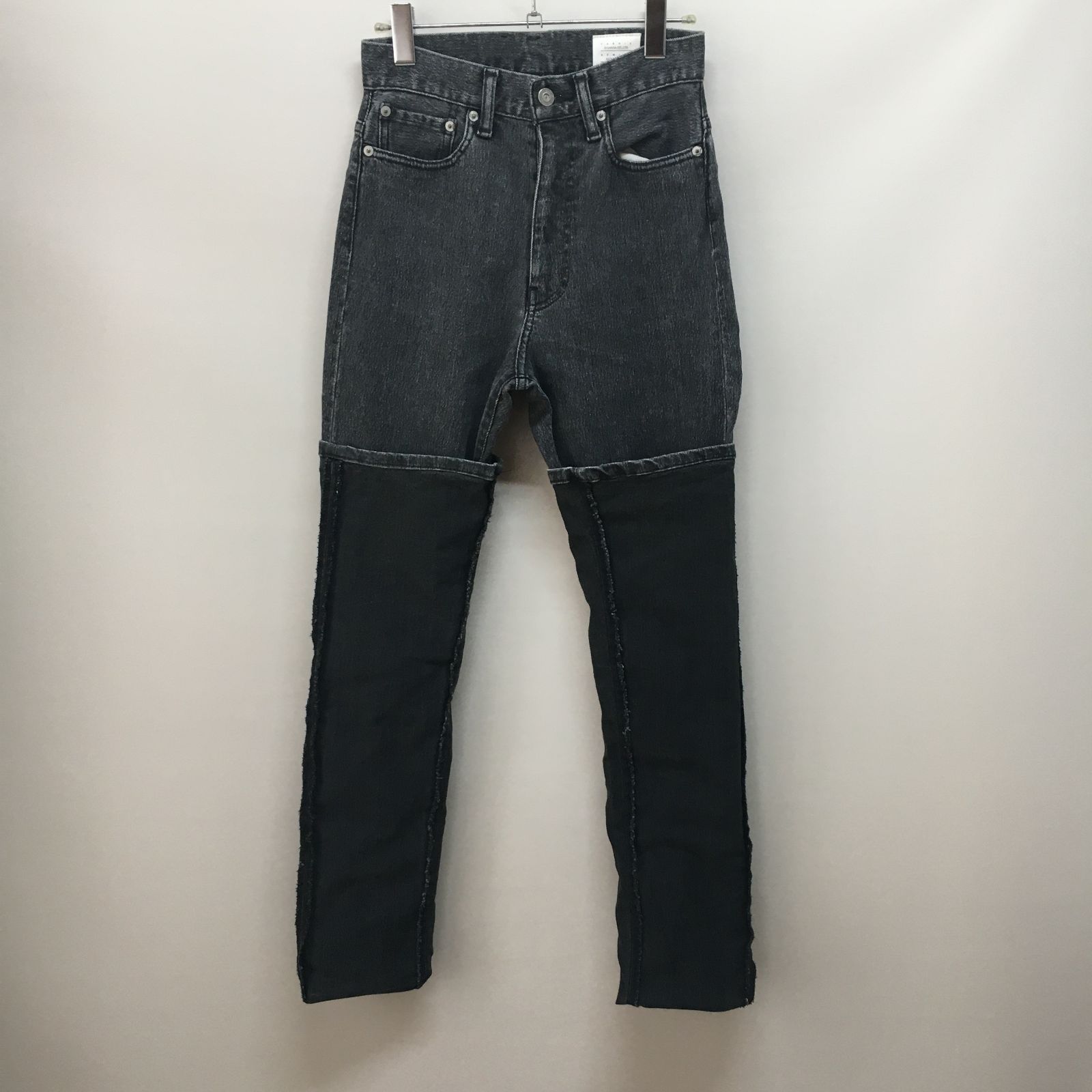 KURO ブラックデニムパンツ　made in JAPAN ルージュ ヴィフ ラクレ Rouge vif la cle KURO&frasl;クロOPTIMA DENIM