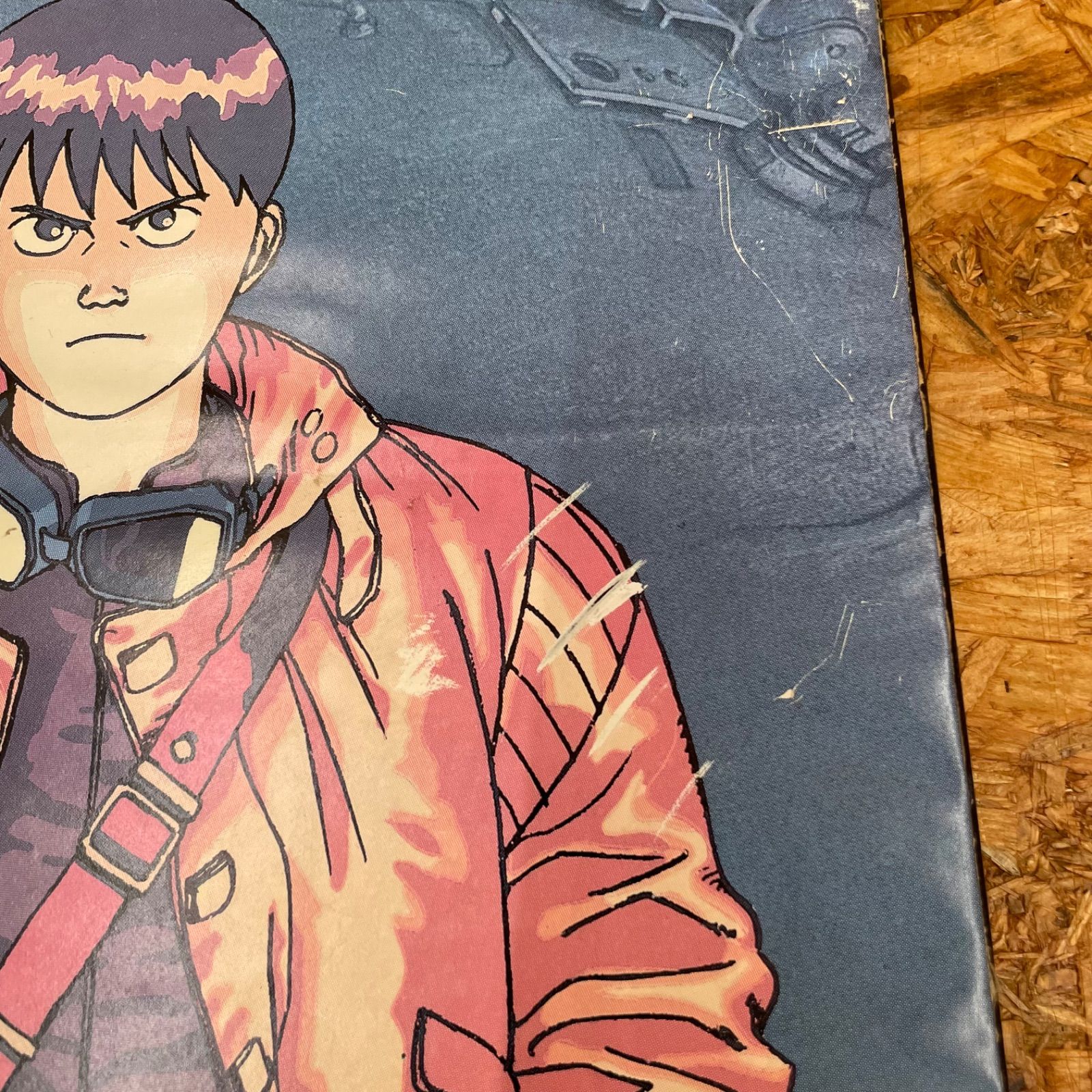 AKIRA 当時物 額装ポスター 40×32.5cm アキラ 希少 コレクション 金田