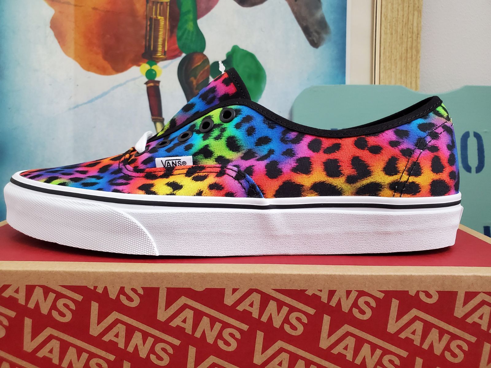 新品VANS AUTHENTIC LEOPARD オーセンティック ぽこ 新品未使用 VANS AUTHENTIC バンズ オーセンティック レオパード