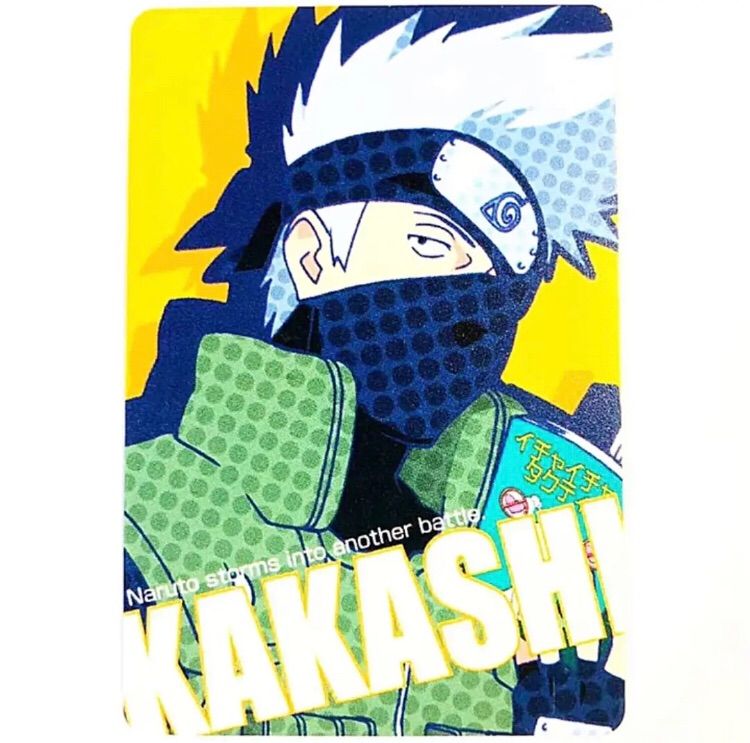 NARUTO はたけカカシ プラスチックカード グミ 2008年版 第一弾