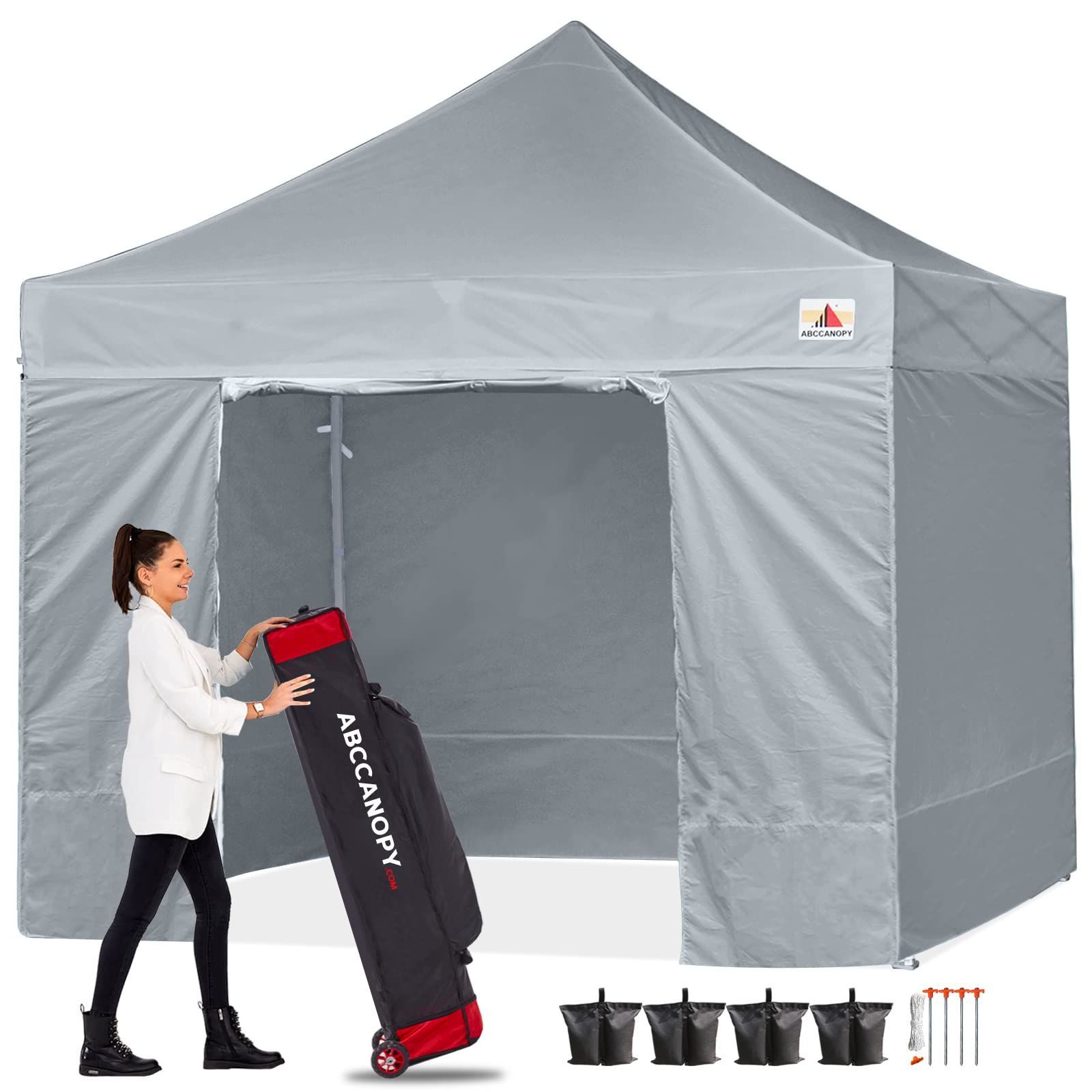 ワンタッチテント　大きい屋根シート付き Amazon | ワンタッチ タープテント UVカット 耐水専用横幕