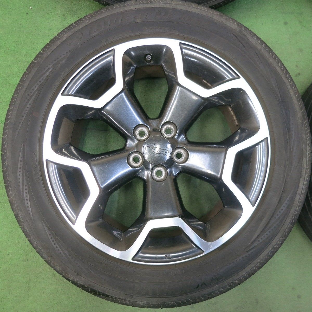 バリ溝！21年！8.5分☆スバル GP7 XV 純正 ENKEI 225/55R17 ヨコハマ