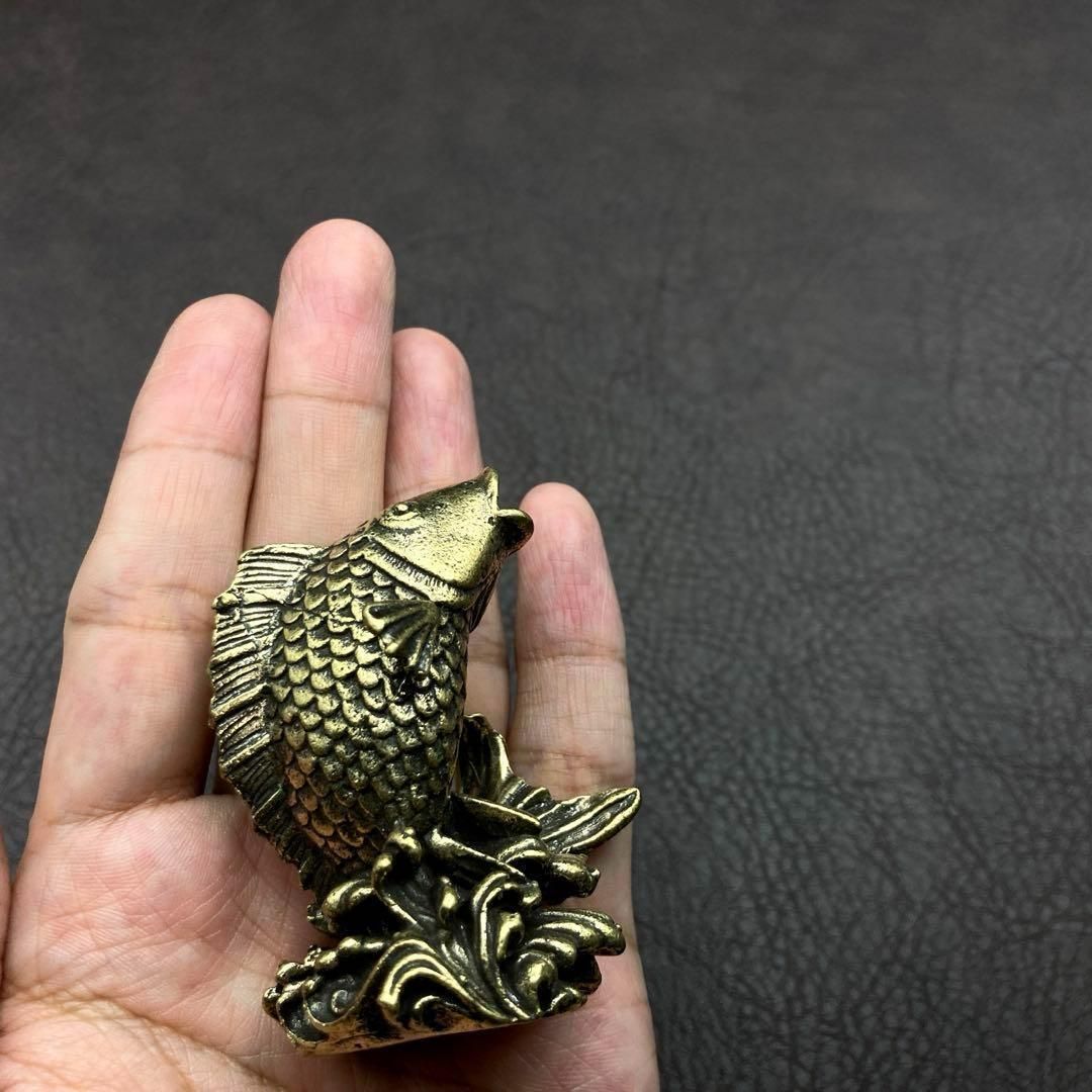 真鍮 置物 ビンテージ 風水 開運 金運 縁起物 ヴィンテージ レトロ