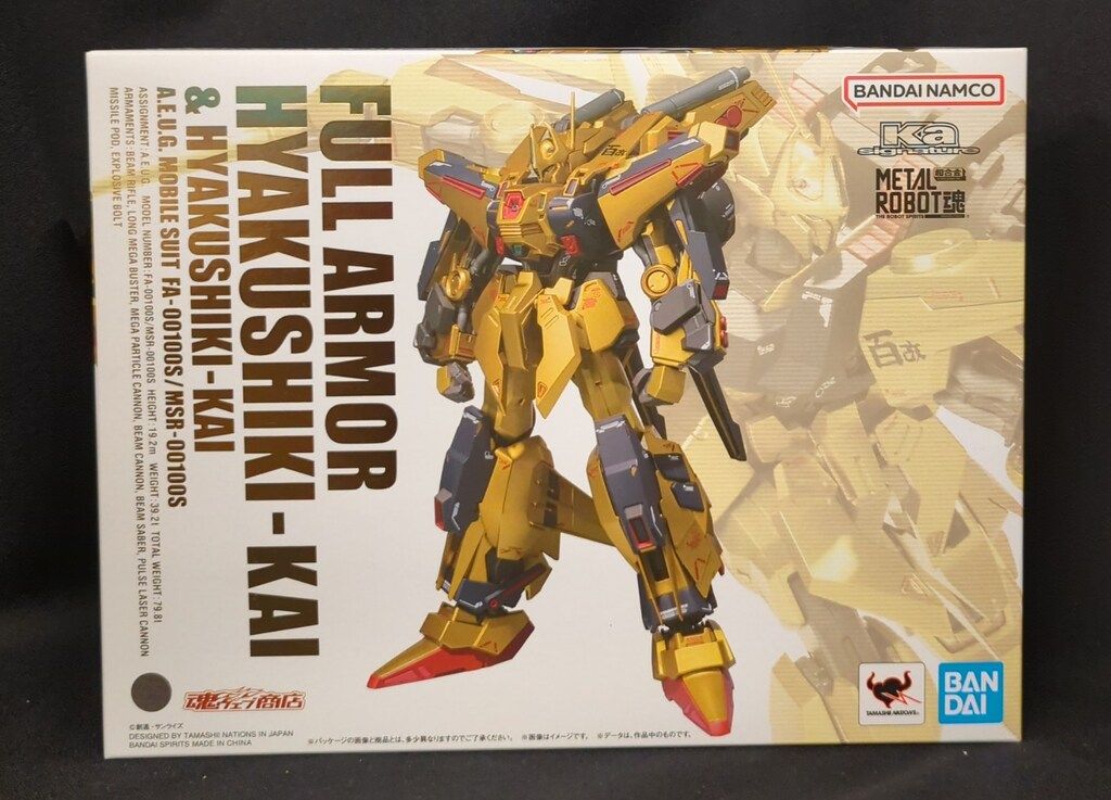 BANDAI SPIRITS L ROBOT魂 (Ka signature) M-MSV フルアーマー百式改