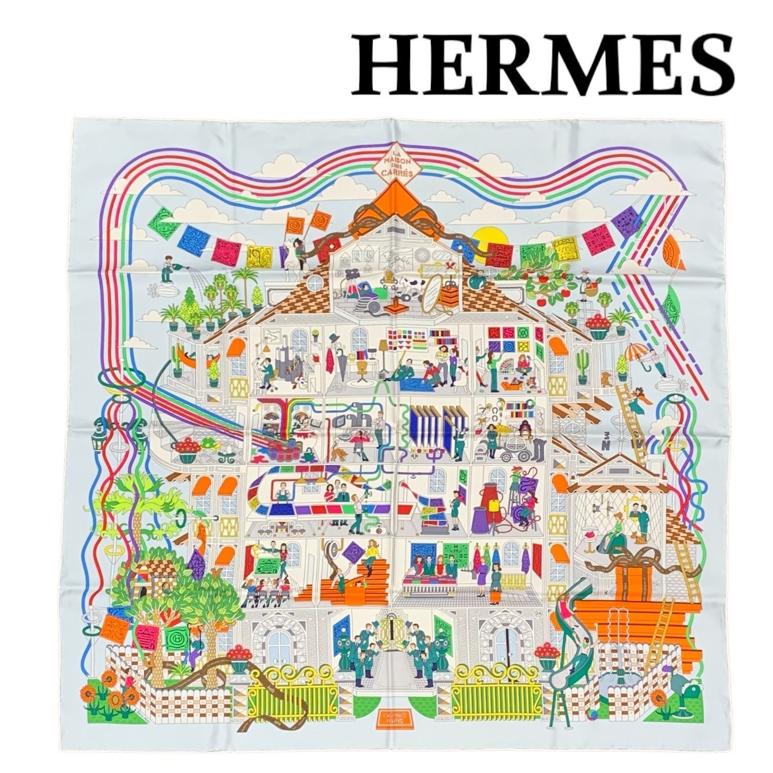 新品未使用】HERMES エルメス カレ90 タグ付き 希少品 レア品 - メルカリ