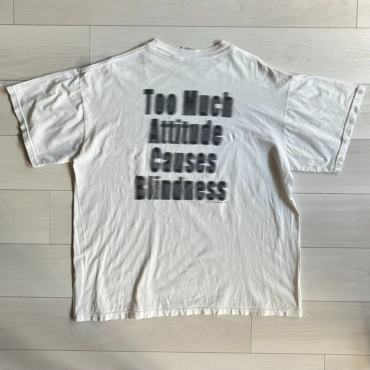 モーション文字 tシャツ 山田蓮 山田レン ボカシ字 山田蓮さん着用 90s Vintage Mosaic Message Tシャツ - メルカリ