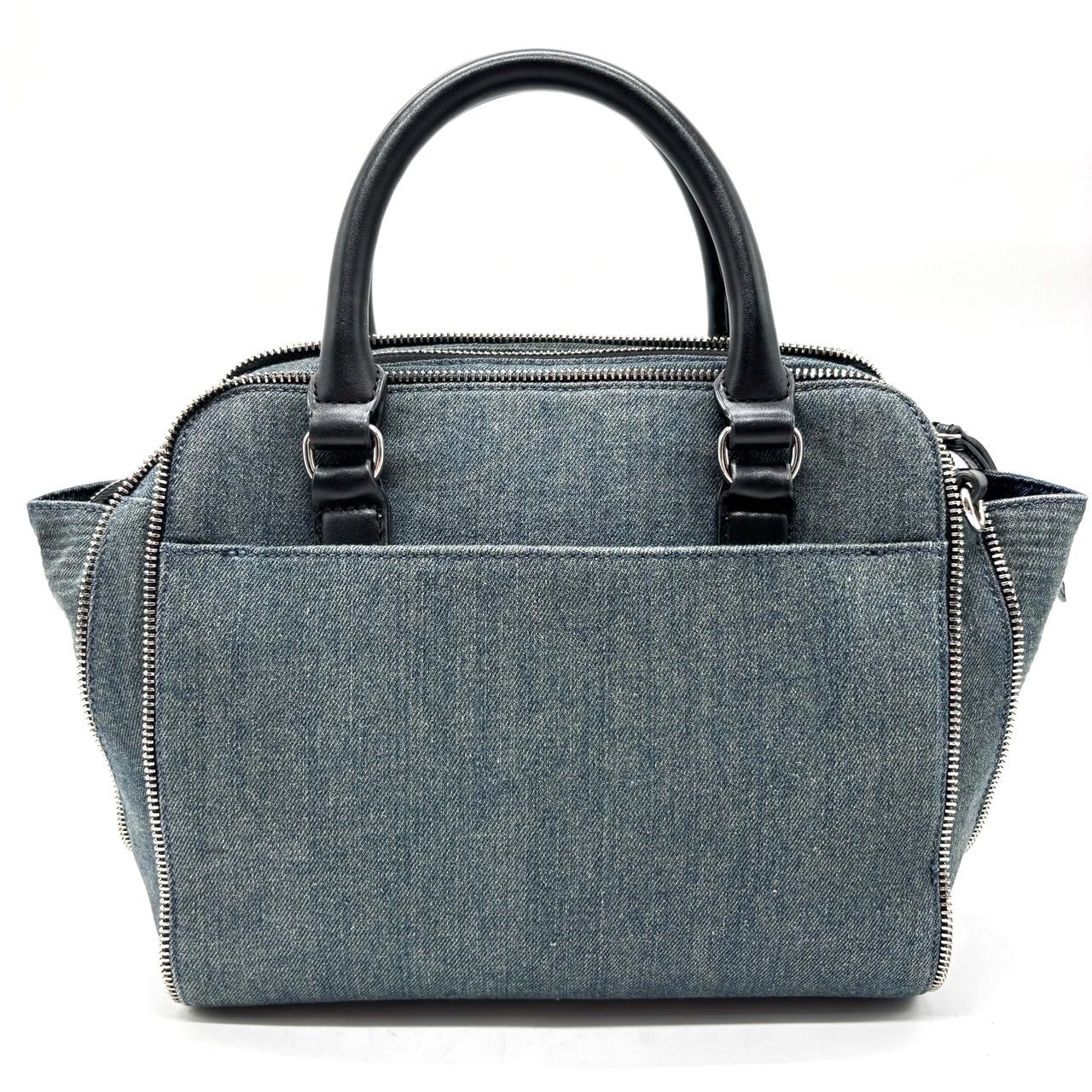 DIESEL ディーゼル　バック　デニムハンドバック　ブラック ✨良品✨ DIESEL ディーゼル ハンドバッグ トートバッグ ショルダー