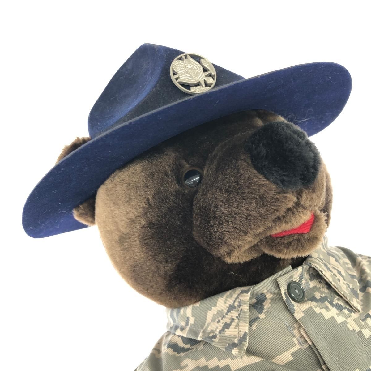 BEAR FORCES of America テディベア ぬいぐるみ   ブラウン 空軍制服/デジカモ/ミリタリー  　240002229993 BEAR FORCES of America テディベア ぬいぐるみ ブラウン 空軍