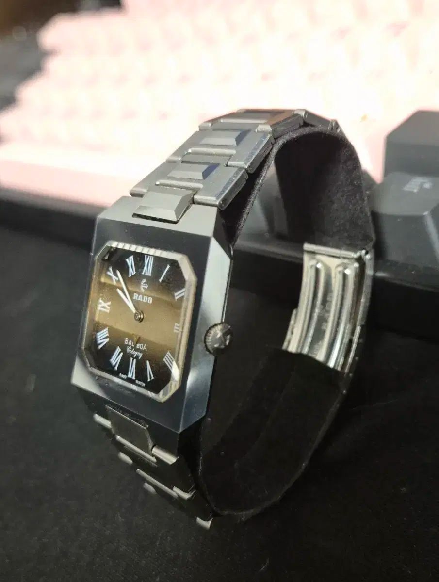 OH済 RADO ラドー バルボア 高級スイス製クォーツ腕時計 電池交換済