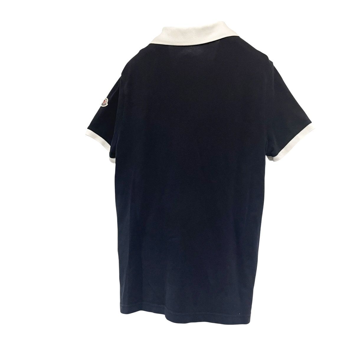 MONCLER モンクレール ポロシャツ ブラック 黒 Mサイズ メンズ 半袖 D10918309850 MAGLIA 25027642MY