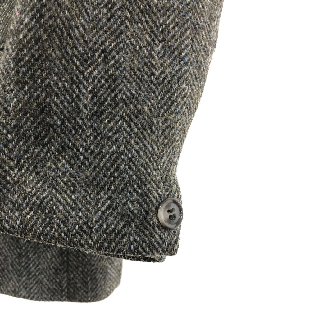 60年代 イングランド製 Harris Tweed ハリスツイード ヘリンボーン テーラードジャケット ヴィンテージ (メンズ S) 中古 古着 Q7894