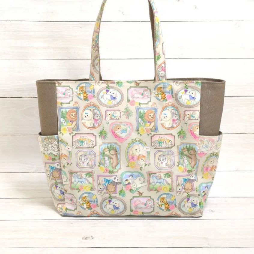 ユキエモン☆お散歩トートバッグ（チェリッシュ）