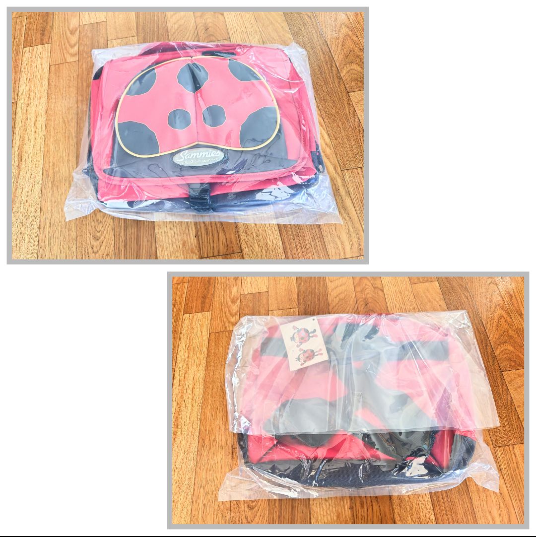 Samsonite　リュック　てんとう虫　7星　幼児用　レッド新品／未使用品 Samsonite　リュック　てんとう虫　7星　幼児用　レッド★新品／未使用品★