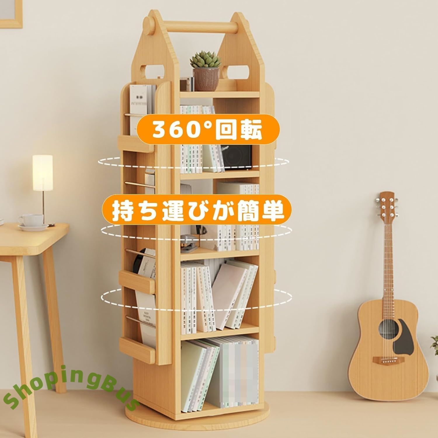 360°回転