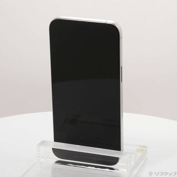 中古品〕 iPhone15 Pro Max 256GB ホワイトチタニウム MU6Q3J／A