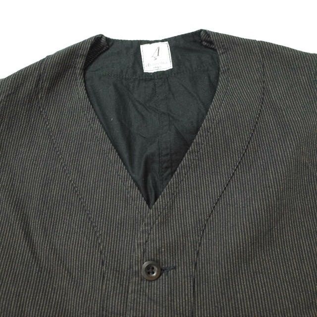 ANATOMICA アナトミカ フランス製 SAGAN VEST - COTTON STRIPE