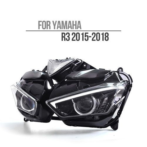 カスタムヘッドライト YZF-R3 R25 15-18 受注製造 - メルカリ