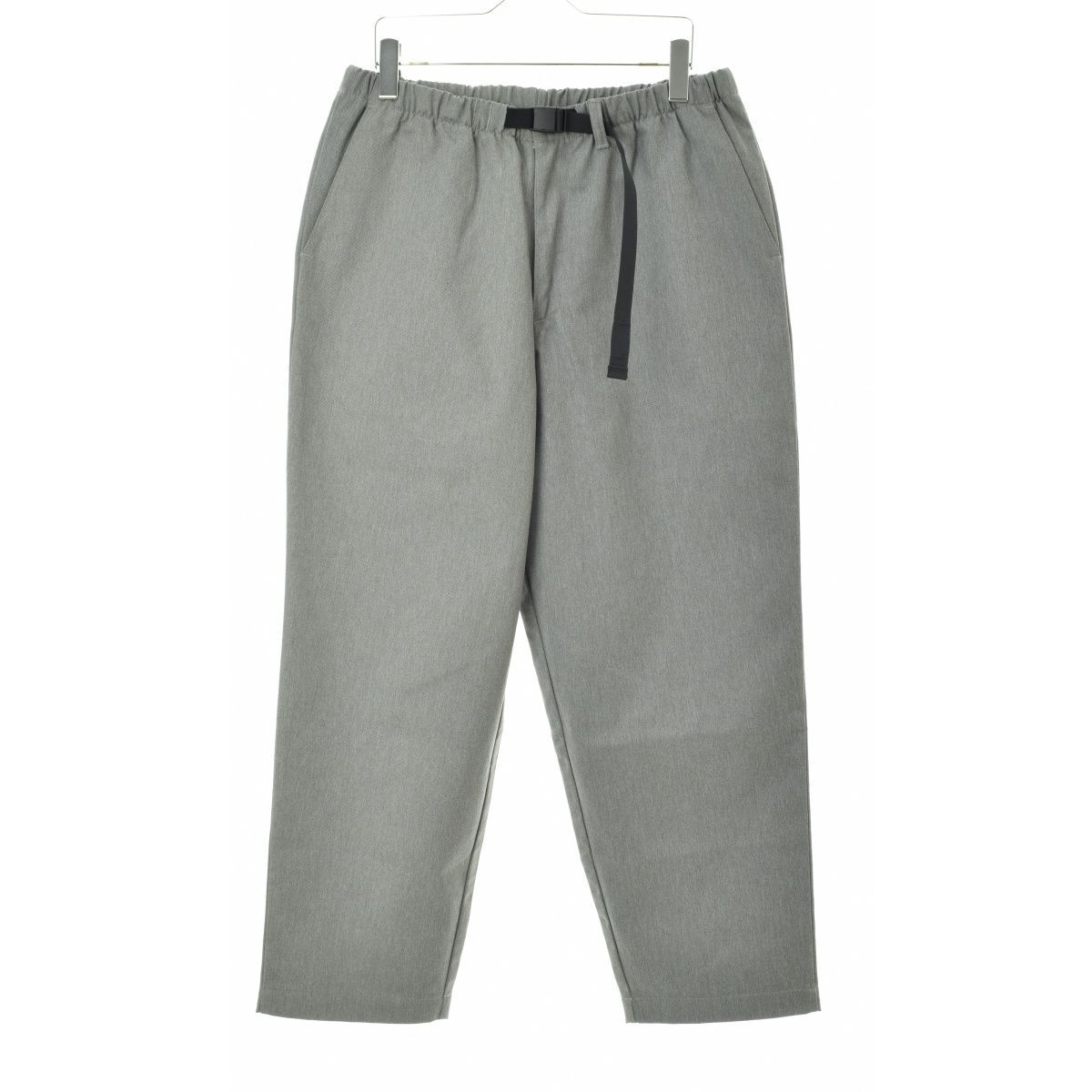 DESCENDANT/CLASP TWILL TROUSERS (GRAY)