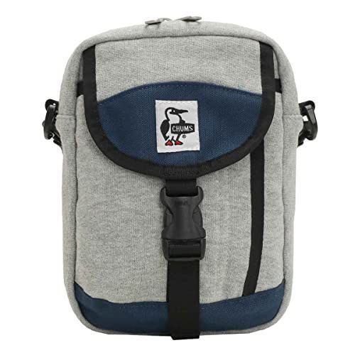 H-Gray/Basic Navy [チャムス] Bag Mini Shoulder Sweat Nylon メンズ H-Gray/Basic Navy