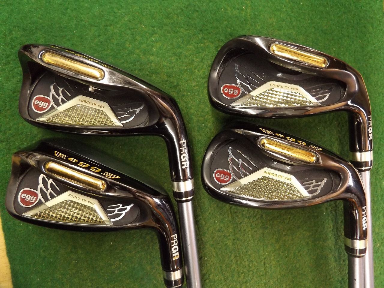 【PRGR】 ゴルフクラブセット 4840 SUPER egg #7-PW 純正カーボン M-37 PRGR プロギア