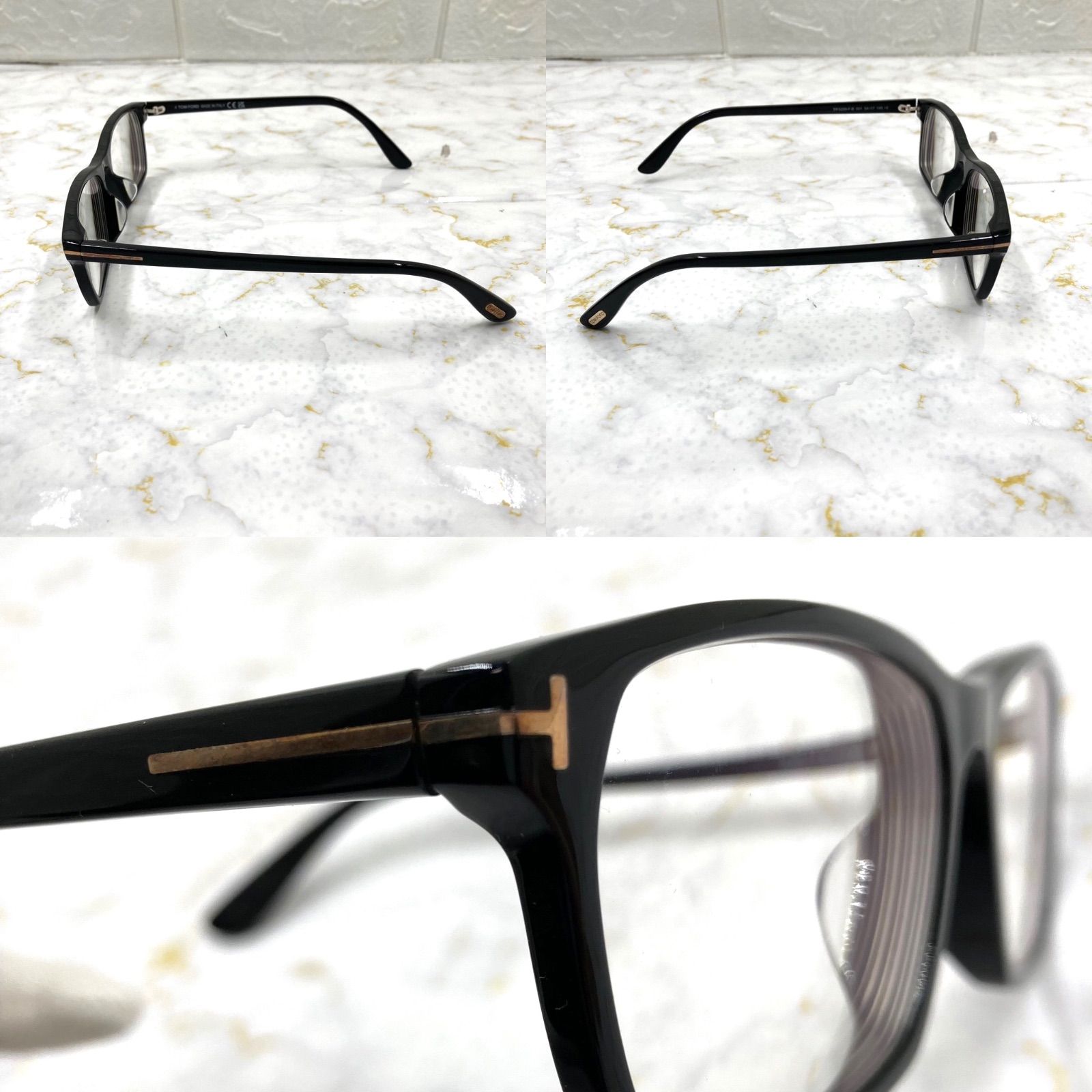 ほぼ新品❗️TOM FORD トムフォード TF5295-F-B 001 54 17 145 度入り 