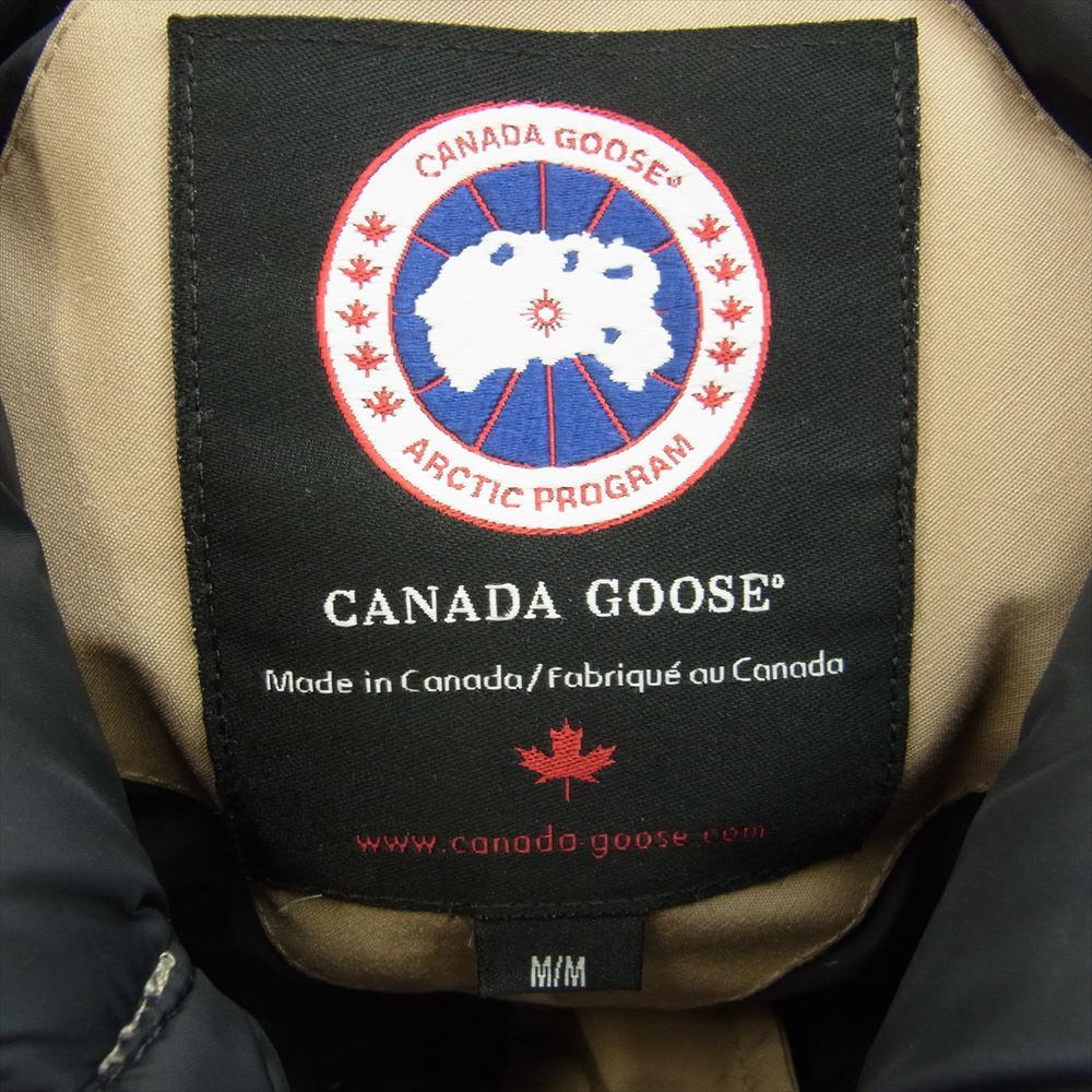 CANADA GOOSE カナダグース 7958JM R LABRADOR ラブラドール ファーフード付き ダウンジャケット ベージュ系【中古】 -  メルカリ