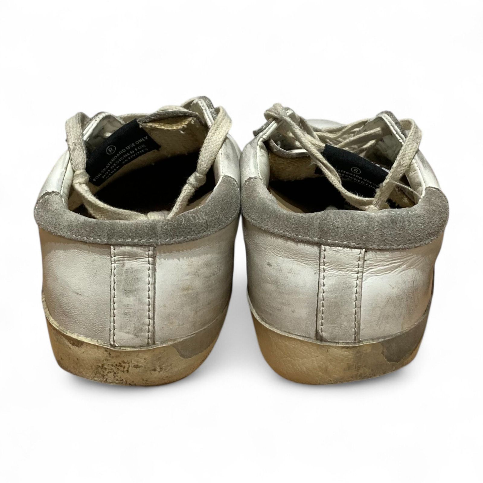 廃盤品 GOLDEN GOOSE ゴールデングース G25D121.P6 SNEAKERS SUPER STAR COL P6 レディース ホワイト 38