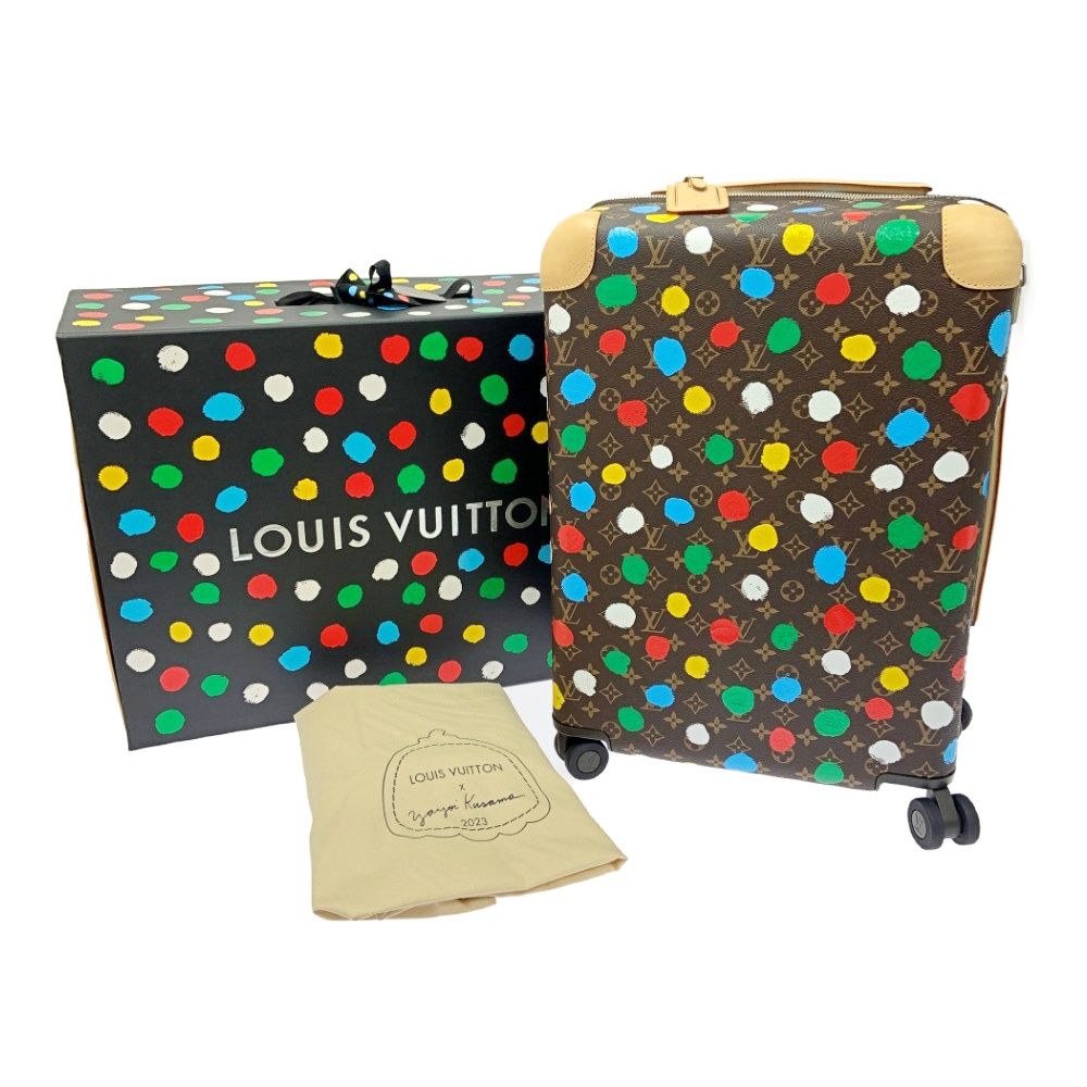 LOUISVUITTON 草間彌生　キャリーケース　ホライゾン55 中古 中古】【箱付き】【新品未使用】 LOUIS VUITTON ルイ・ヴィトン