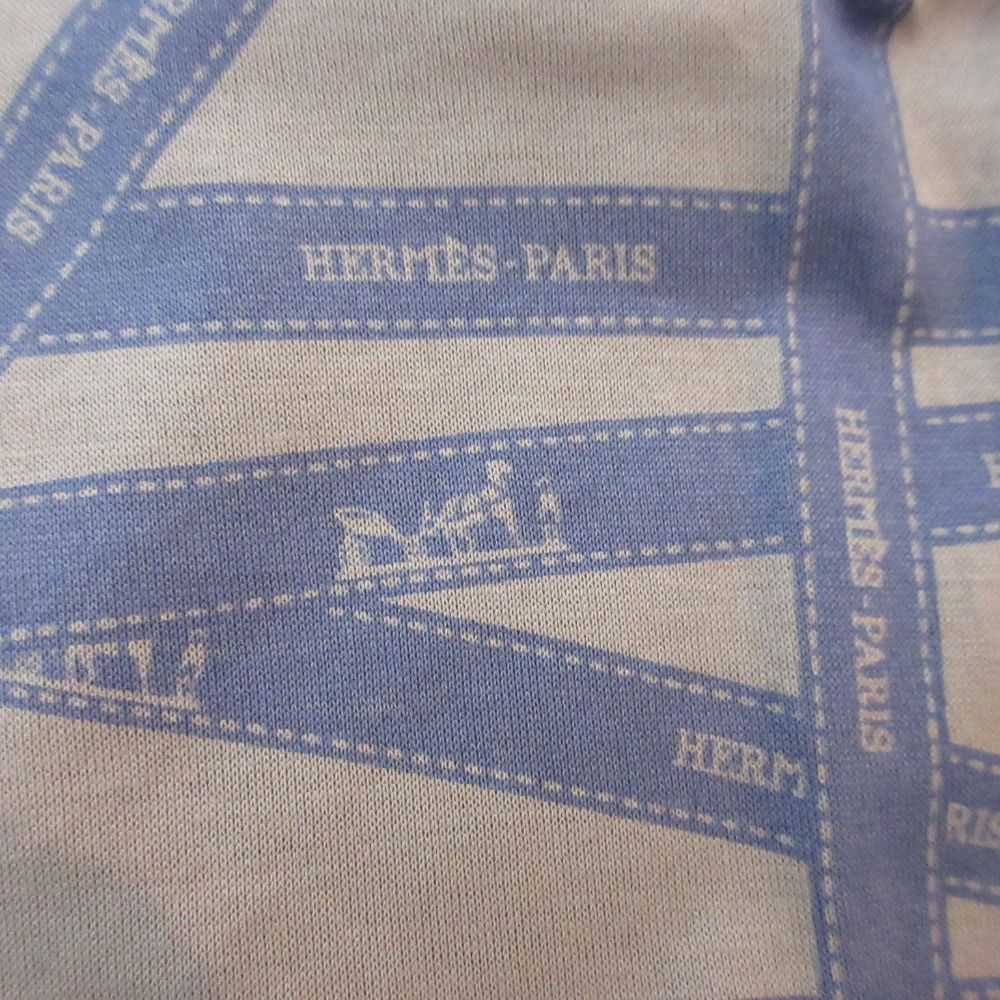 美品 HERMES エルメス マルジェラ期 ボルデュックリボン 長袖