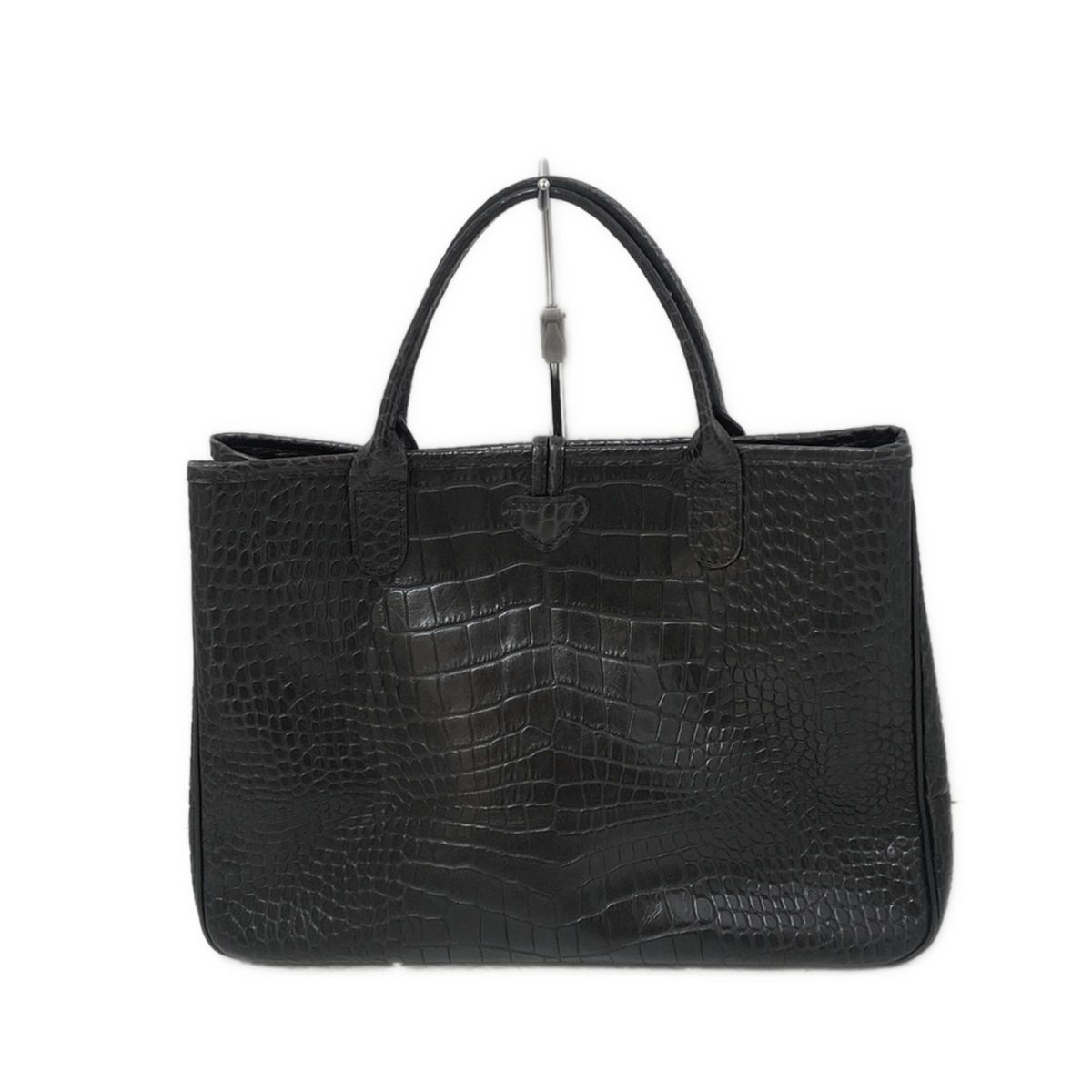 LONGCHAMP ロゾ　ブラックレザーハンドバッグ　トート 楽天市場】【バッグ】LONGCHAMP ロンシャン ロゾ ハンドバッグ