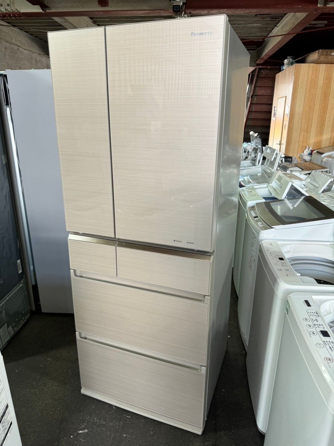 大阪送料無料☆3か月保障付☆2019☆パナソニック☆470L☆NR-F475XPV-N 