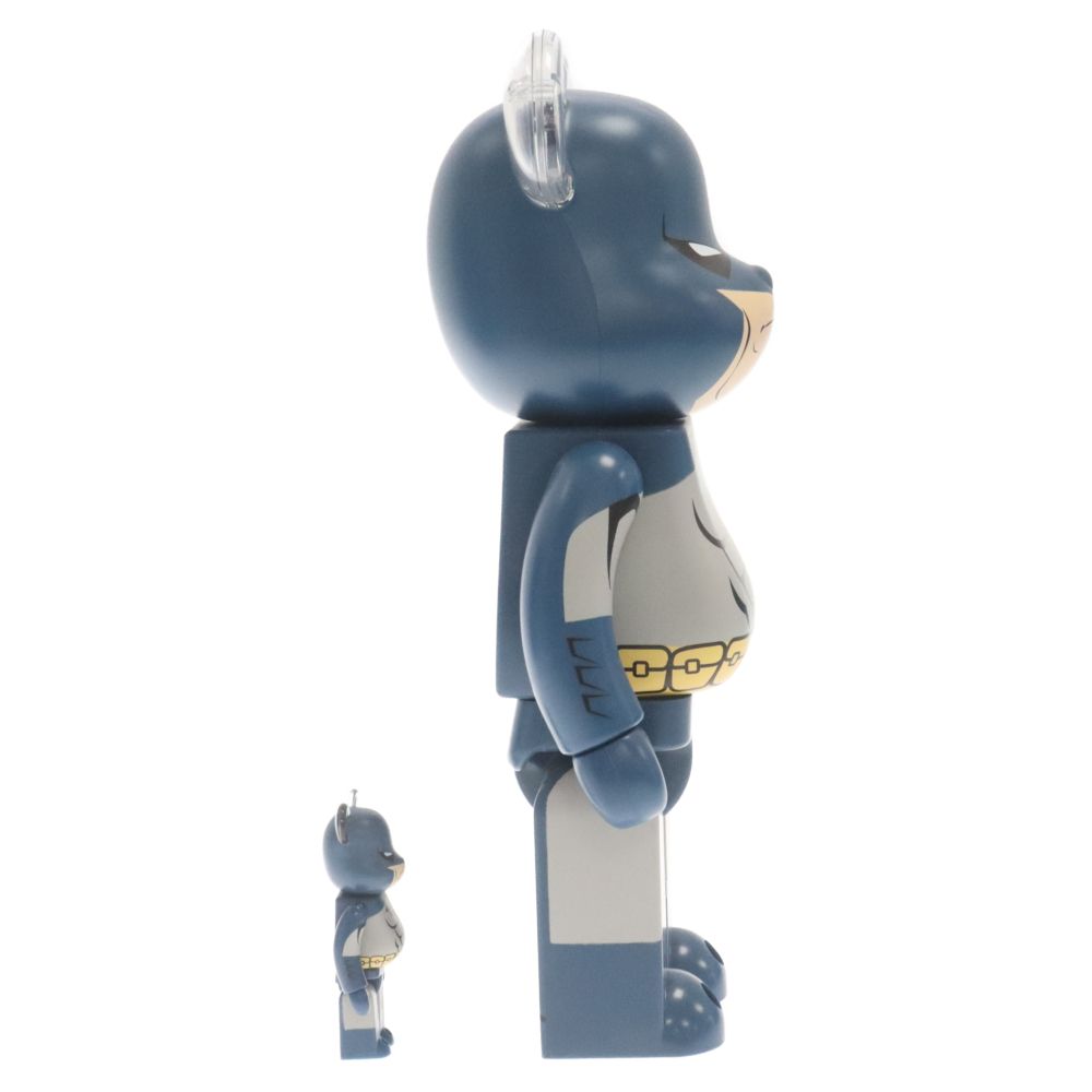 MEDICOM TOY - MEDICOM TOY メディコムトイ BE@RBRICK BATMAN HUSH Ver バットマン ハッシュバージョン ベアブリック フィギュア ブルー 100% &amp; 400% MEDICOM TOY (メディコムトイ) BE@RBRICK BATMAN: HUSH Ver