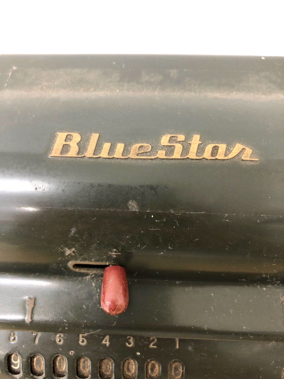 blue star 計算機 東京エレクトリック （現東芝テック）昭和 計算機 昭和レトロ blue star 計算機 東京エレクトリック （現東芝